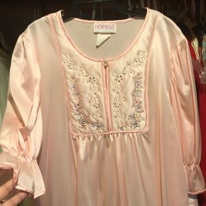 Vintage pink house dress.